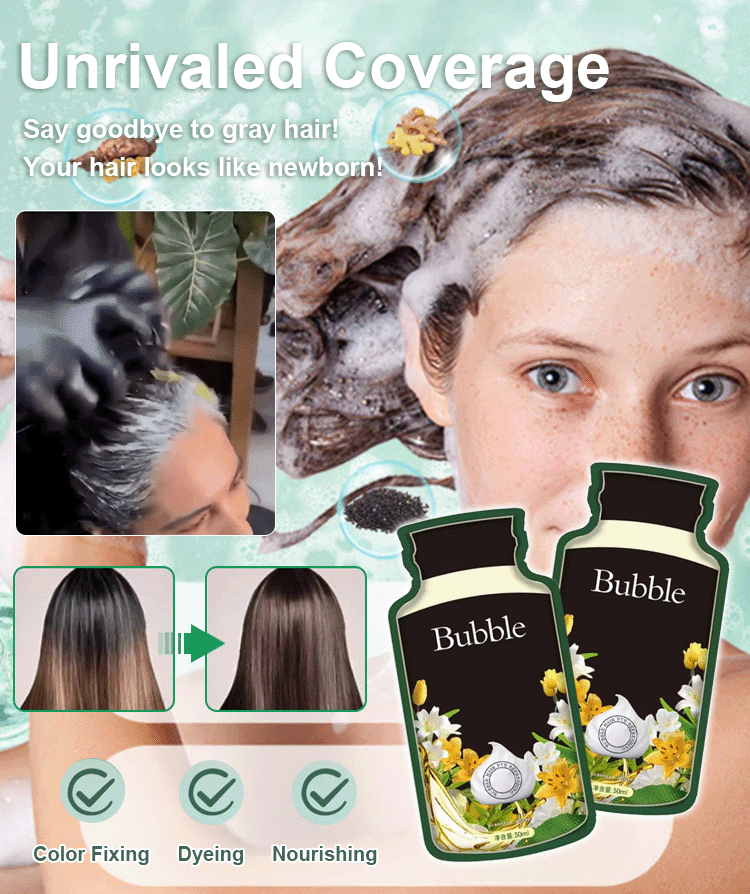 Pure plant fruit oil hair dye cream
