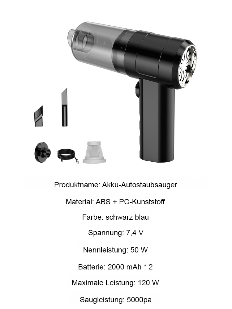 4-in-1 vollautomatischer Staubsauger