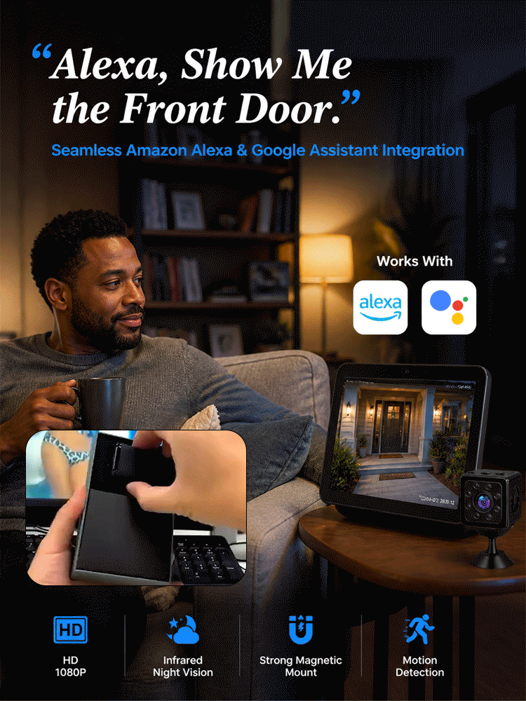 🕵️‍♂️ Invisible Wireless HD Camera – Zero Setup, Zero Fees, Total Peace of Mind