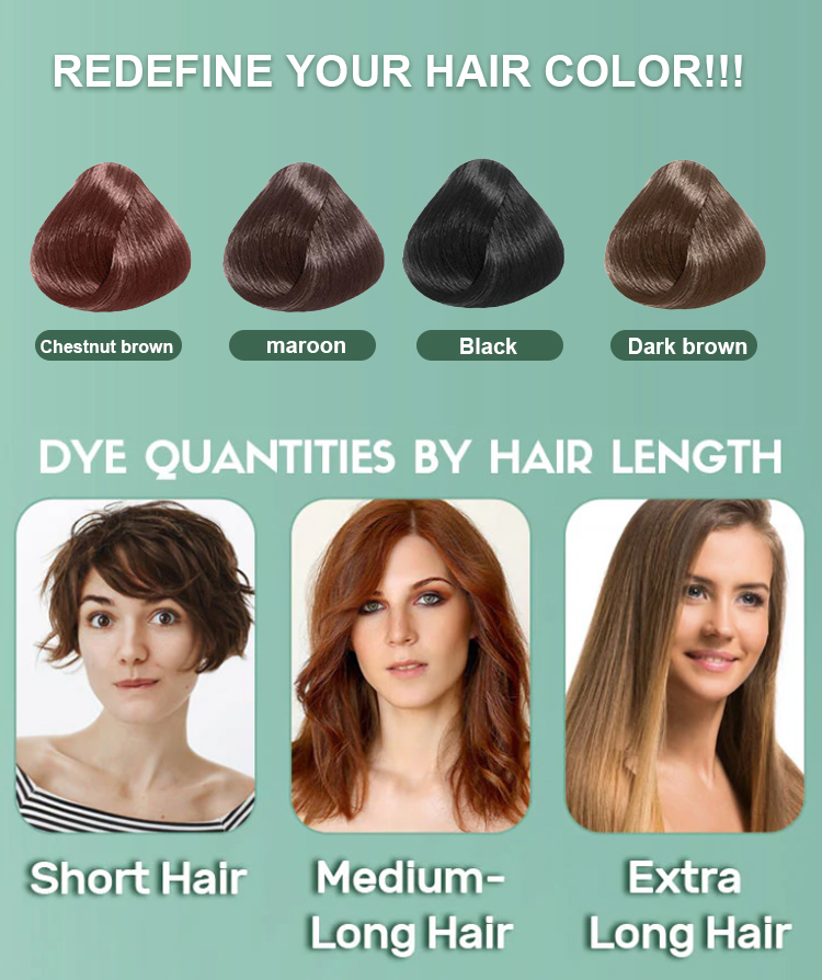 Pure plant fruit oil hair dye cream