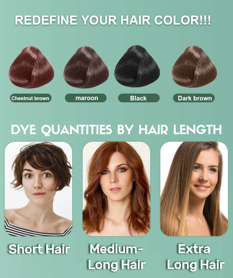 Pure plant fruit oil hair dye cream