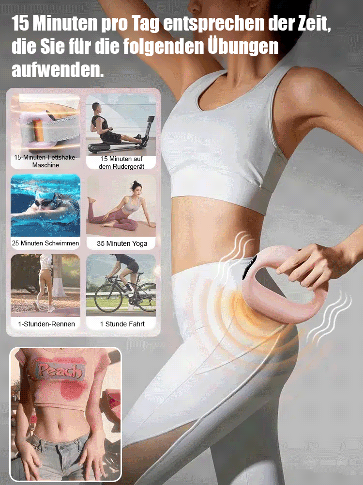 【Ohne Diät flach wie ein Brett】Bauch-Flat-Roller mit Schallwellen-Technologie