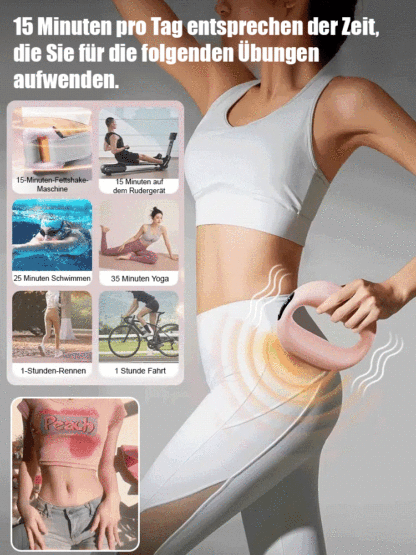 【Ohne Diät flach wie ein Brett】Bauch-Flat-Roller mit Schallwellen-Technologie