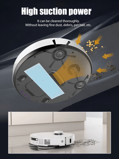 Wash, sweep and mop smart sweeping robot