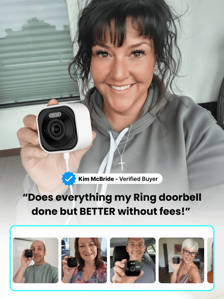 [Comprehensive Protection for Your Safety] Indoor Surveillance Camera🕵️‍♂️ Zero Setup, Zero Fees, Total Peace of Mind