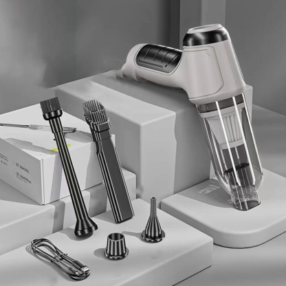 Multifunctional high-power car vacuum cleaner and air inflator