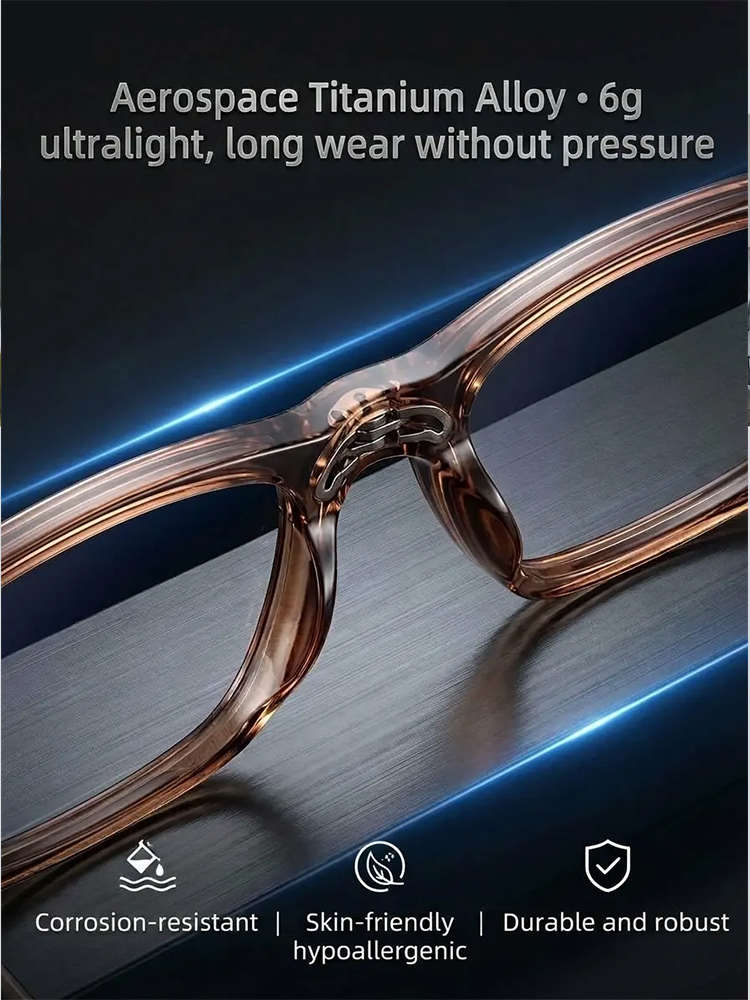 Photochromic High-End Anti-Blue Light Reading Glasses