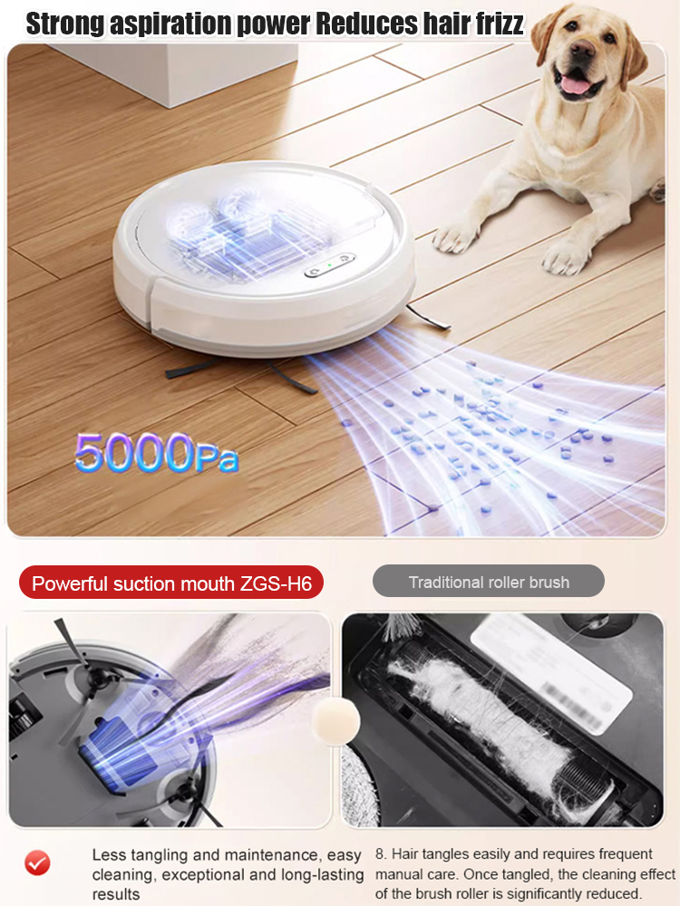 Household 3 in 1 Washing and Mopping Radar Sweeping Robot