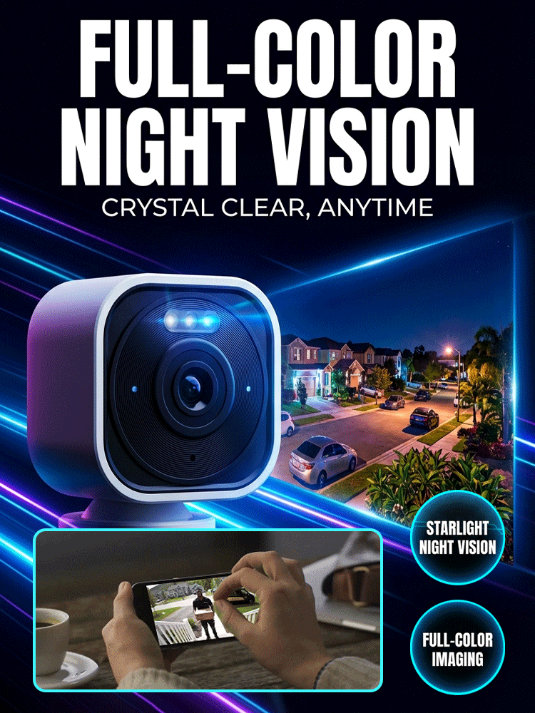 [Comprehensive Protection for Your Safety] Indoor Surveillance Camera🕵️‍♂️ Zero Setup, Zero Fees, Total Peace of Mind