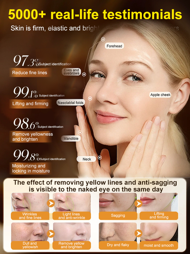 Salmon Water Light Anti-Wrinkle Essence, Feel the lift, see the glow — try it today, risk-free.