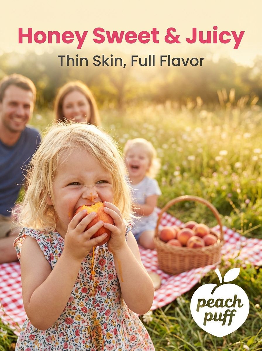 [Fast-growing and hardy] Sweet, juicy, early-ripening peach saplings