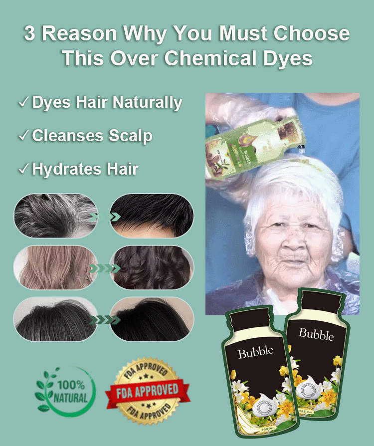 Pure plant fruit oil hair dye cream