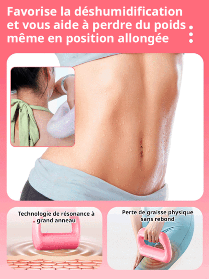 【Brûlez les Graisses Rapidement Sans Faire de Sport】 Rouleau de Massage Vibrant pour le Raffermissement des Fascias