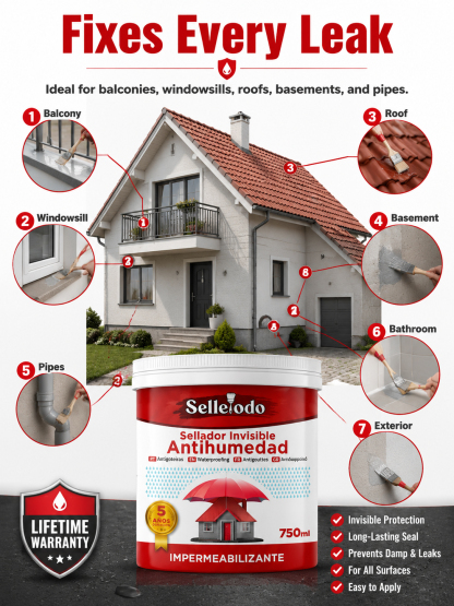 💧 Invisible waterproof sealant