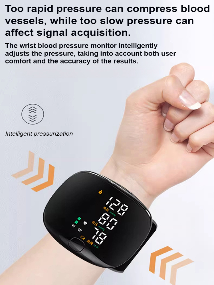 ✅ Certified by FDA, CE, and SGS, with blood pressure accuracy within ±3mmHg and pulse rate within ±5%.