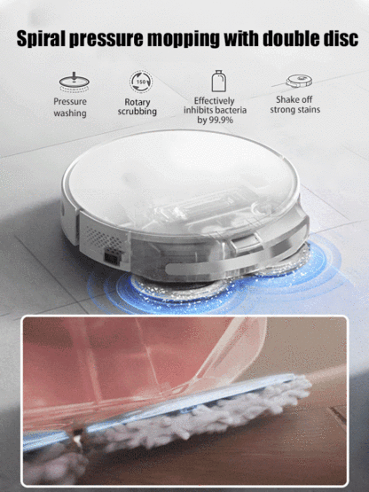 Wash, sweep and mop smart sweeping robot