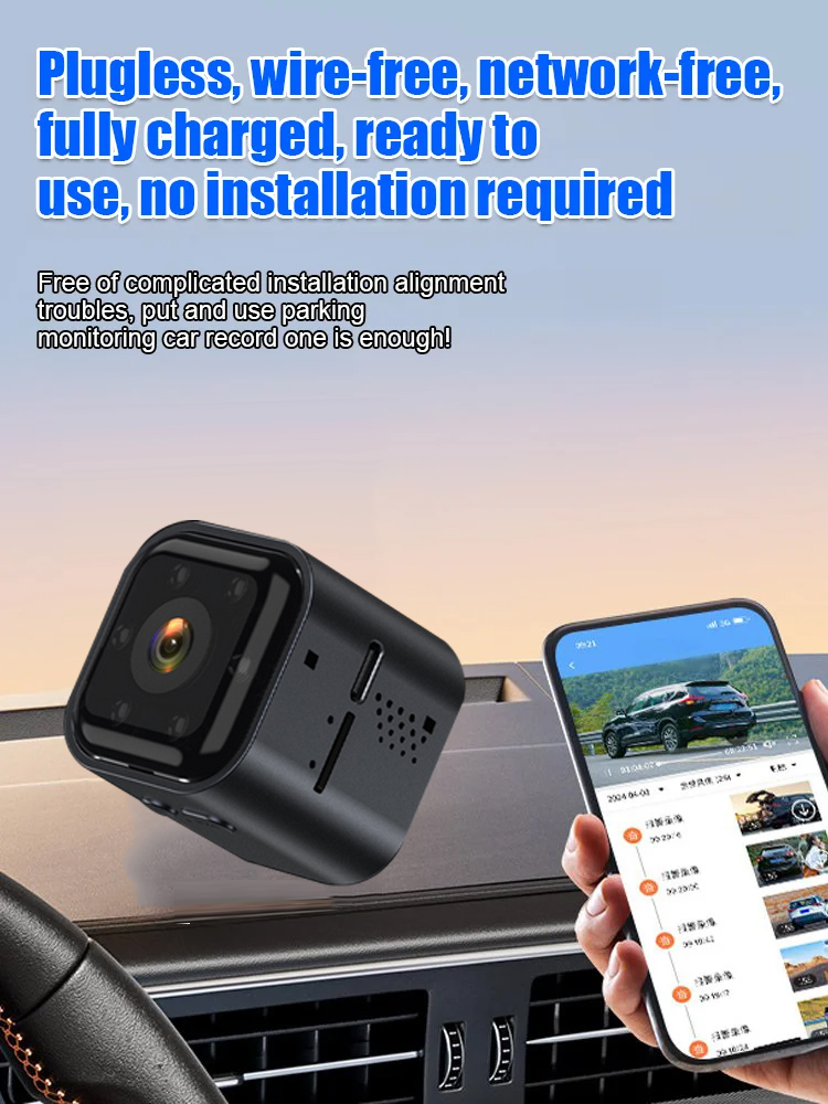 🕵️‍♂️ Invisible Wireless HD Camera – Zero Setup, Zero Fees, Total Peace of Mind