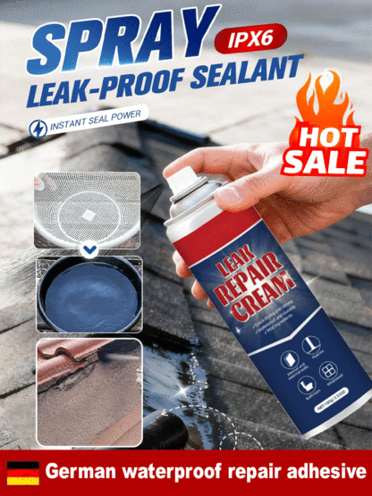 【🏠 Home Savior 🏠】Polymer Leak-Seal Spray: Stops Leaks in 1 Minute! 💧