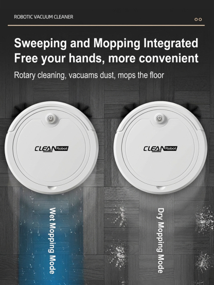 The new home-use three-in-one intelligent vacuum, sweep, and mop robot.