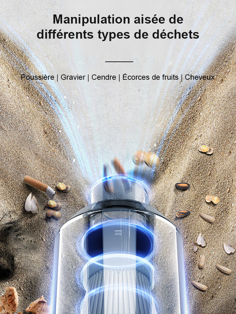 Aspirateur automatique 4-en-1 