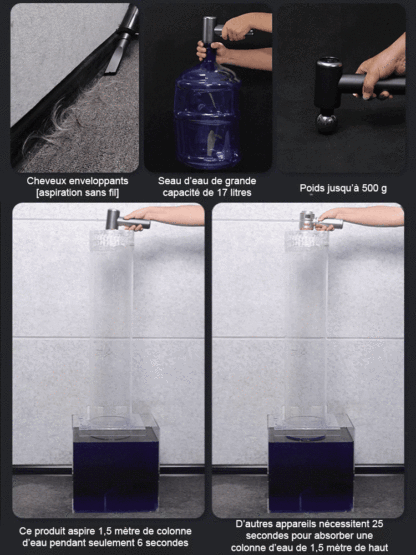 Aspirateur automatique 4-en-1 