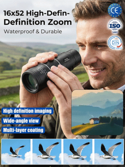 🔭 Space-Grade Monocular – See 800m Away in Crystal Clarity