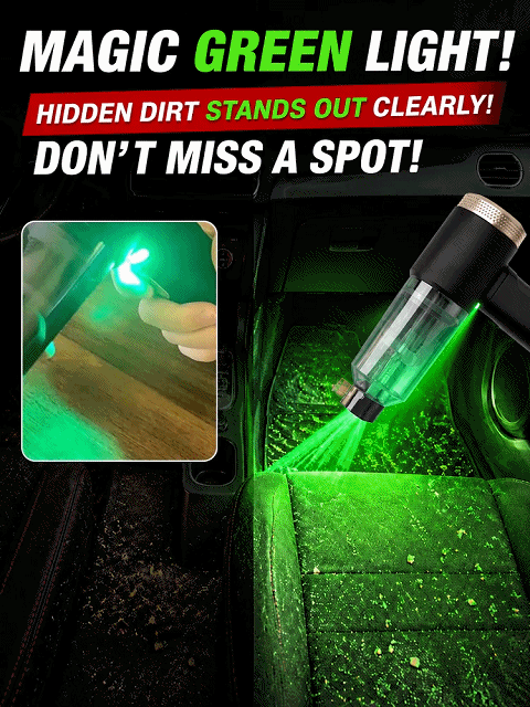 Multifunctional high-power car vacuum cleaner and air inflator