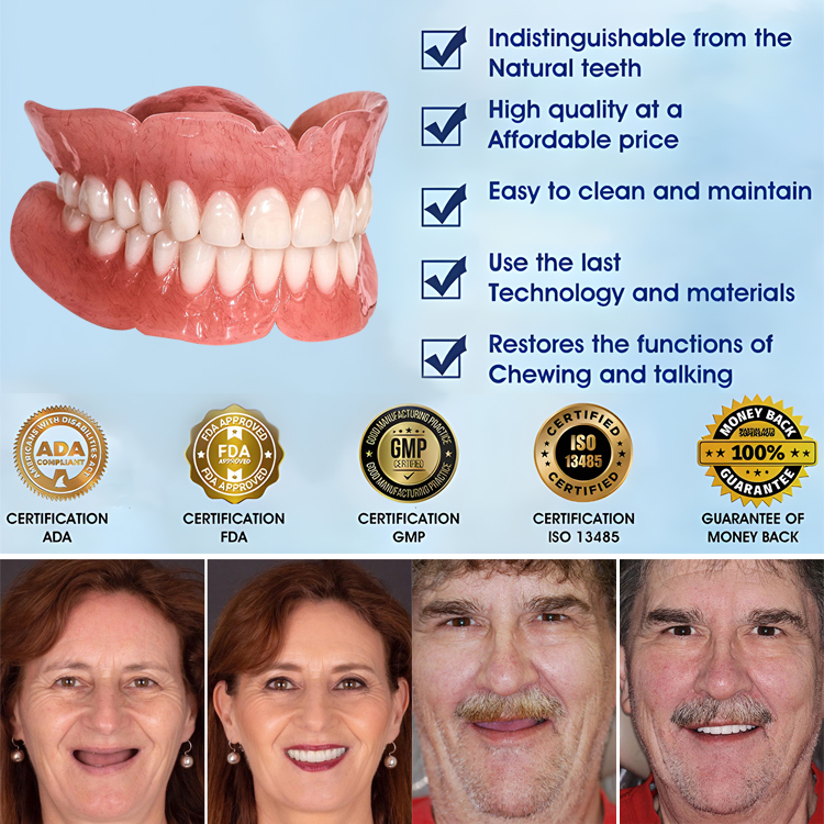 Creating a Natural Smile | Enhancing Aesthetics | Custom Fit Denture Kit