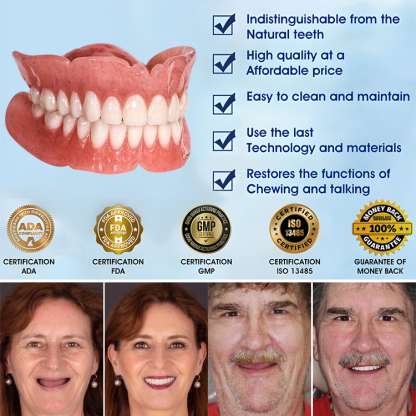 Creating a Natural Smile | Enhancing Aesthetics | Custom Fit Denture Kit