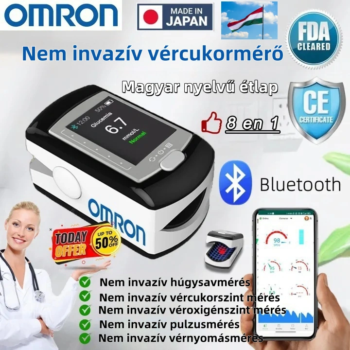 Omron tű nélküli vércukormérő