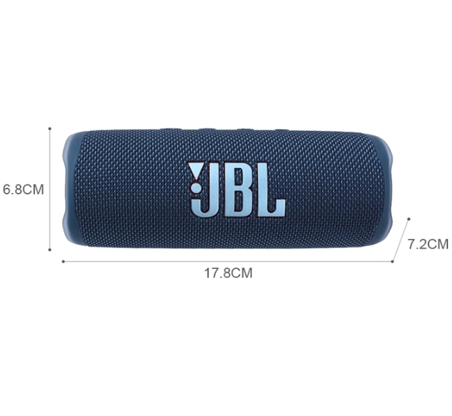 JBL Flip 6 - Hordozható Bluetooth hangszóró, erőteljes hang és mély basszus, IPX7 vízálló, 12 órányi lejátszási idő