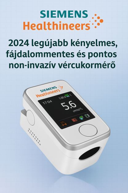 🧬 Siemens 2025 · Az új generációs, invazívmentes vércukormérő