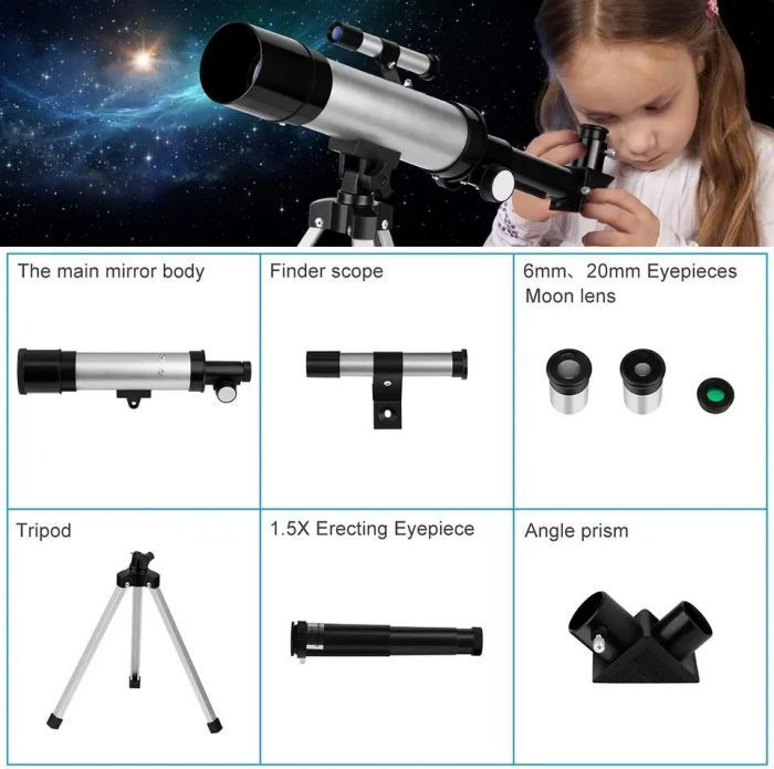 Astronomický ďalekohľad s vysokým rozlíšením a veľkou clonou