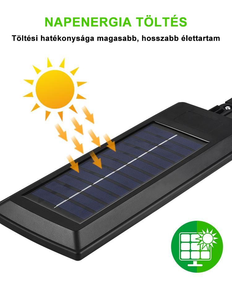 🌟800W Solar utcai lámpák kültéri vízálló ,6000K & INGYENES SZÁLLÍTÁS 