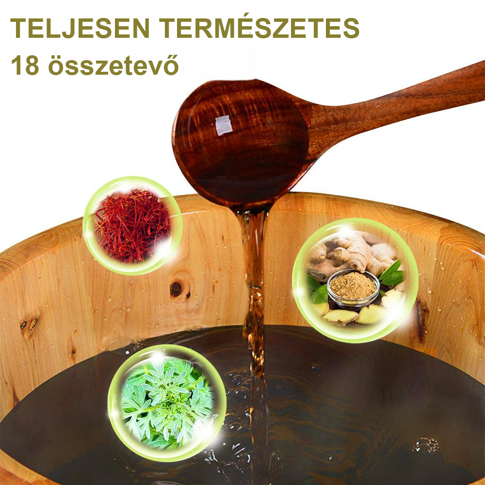 Herbális méregtelenítő lábfürdő golyók