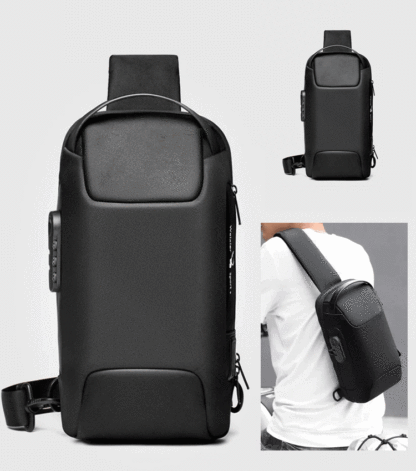 Férfi lopásgátló táska