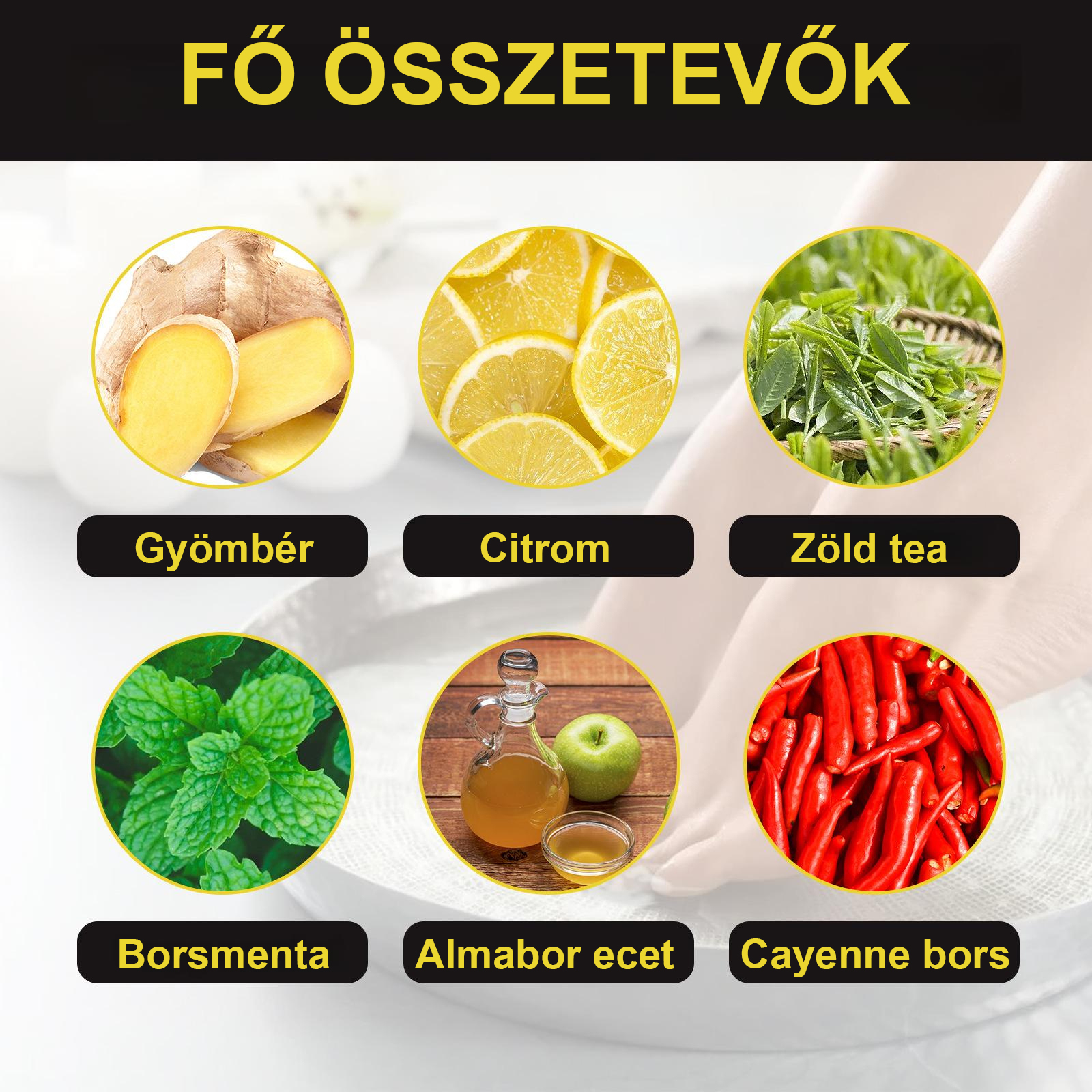 Herbális méregtelenítő lábfürdő golyók