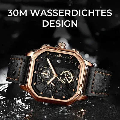 ⌚Relógio de quartzo à prova de água para homem