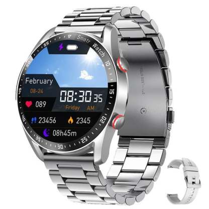 Multifunctional Casual Smart Watch with Bluetooth for Men/Women