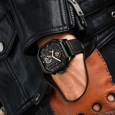 ⌚Relógio de quartzo à prova de água para homem