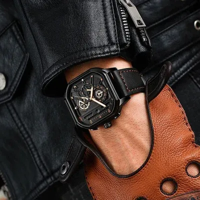 ⌚Relógio de quartzo à prova de água para homem