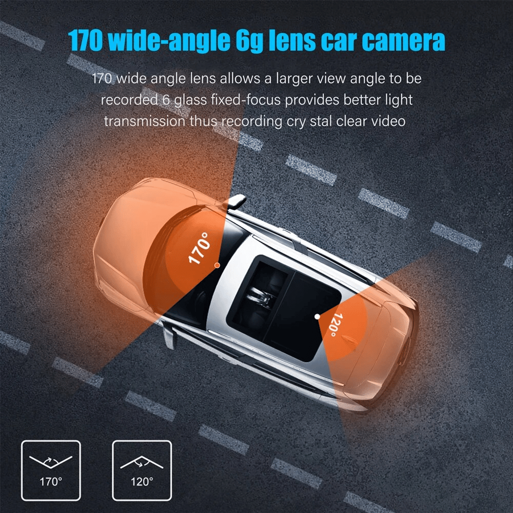 【✈ Ingyenes szállítás - Új érkezés 】 ROADCAM R2 Javítsa a vezetés biztonságát kiváló minőségű műszerfali kamerákkal