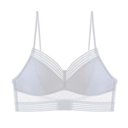 Alacsony hátú vezeték nélküli emelő csipke melltartó