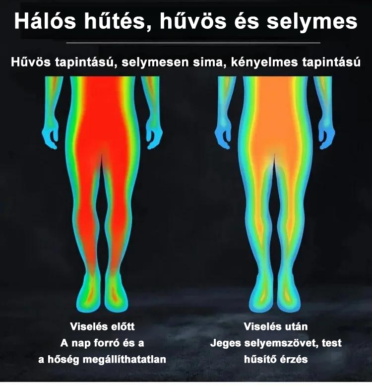 2023 légáteresztő, izzadságelvezető és gyorsan száradó jégselyem nadrág