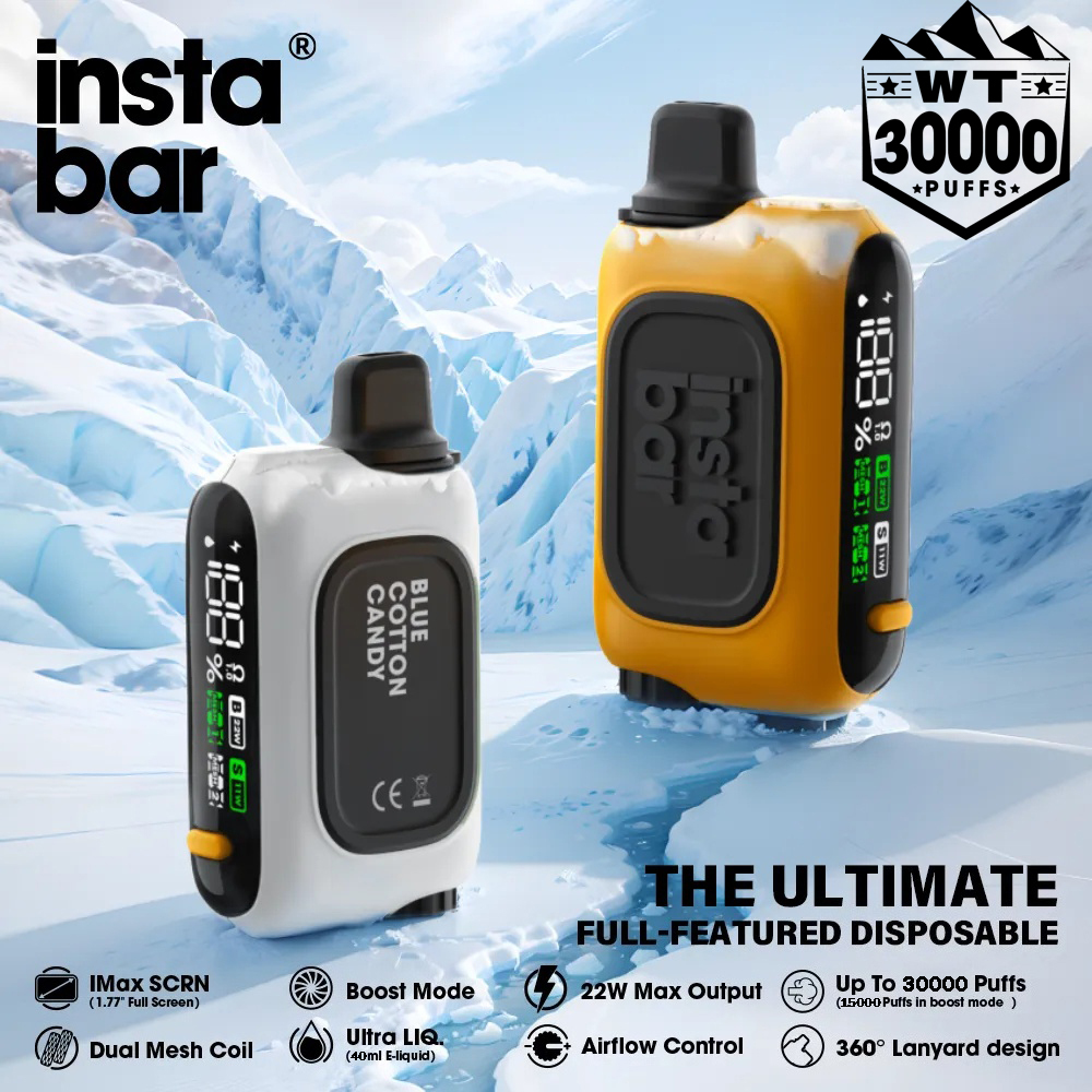 🎉BŐ FÜSTŰ INSTABAR WT30000-Több ízű válogatásos csomag – 2-t fizetsz, 3-at kapsz! 3-at fizetsz, 5-öt kapsz!