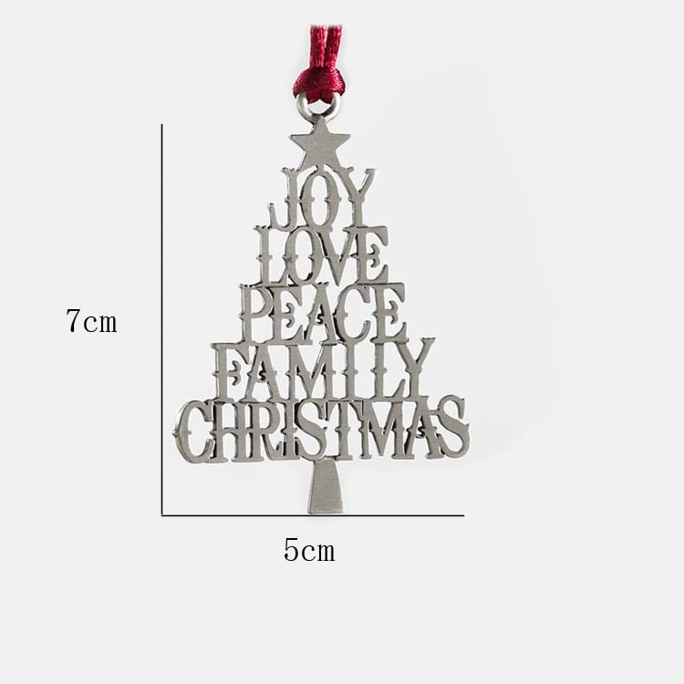 🎁Karácsonyi forró akció - 50% kedvezmény🎄Masszív ólomkarácsonyfa dísz🔥