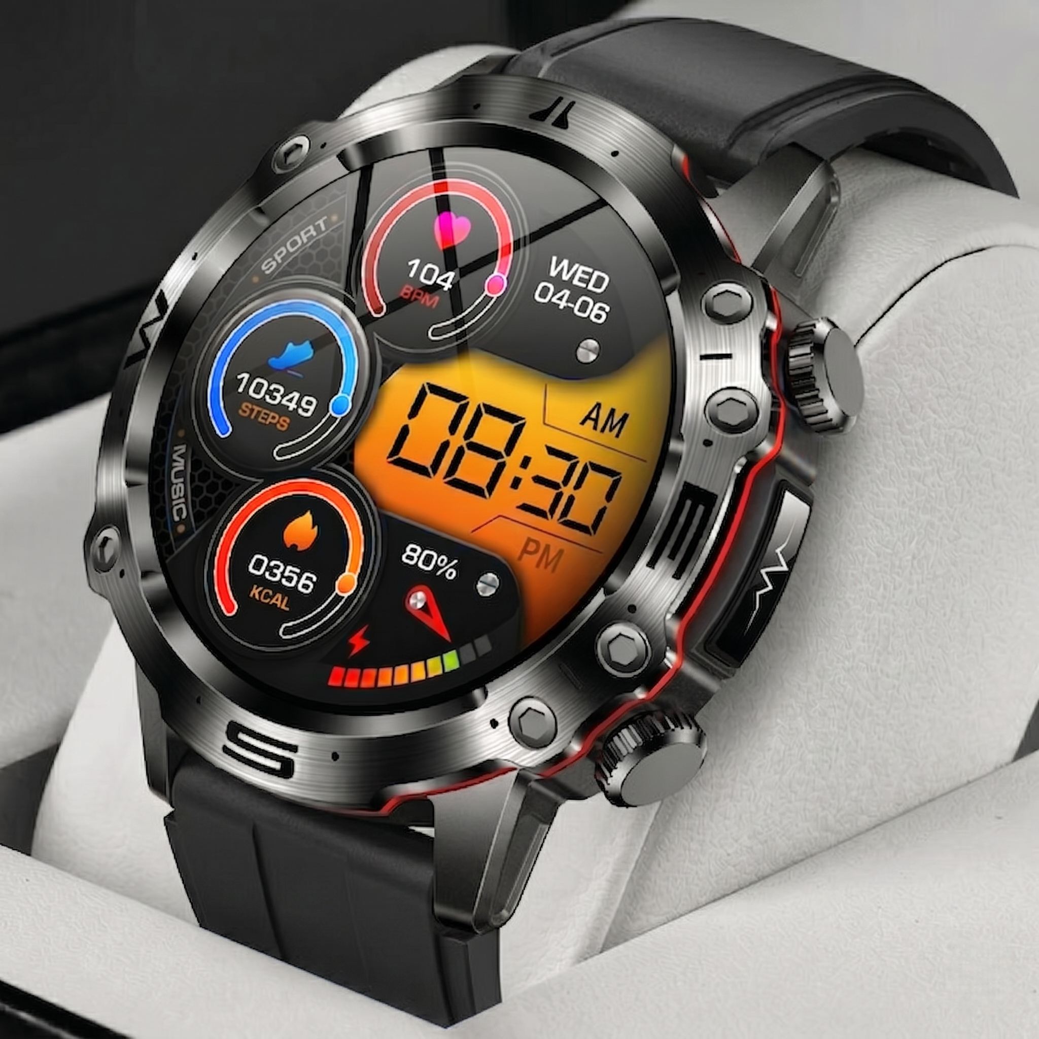 ✨Mesterséges intelligencia által vezérelt diagnosztikai okosóra - 2026-ös modell vérzsír-, ⌚