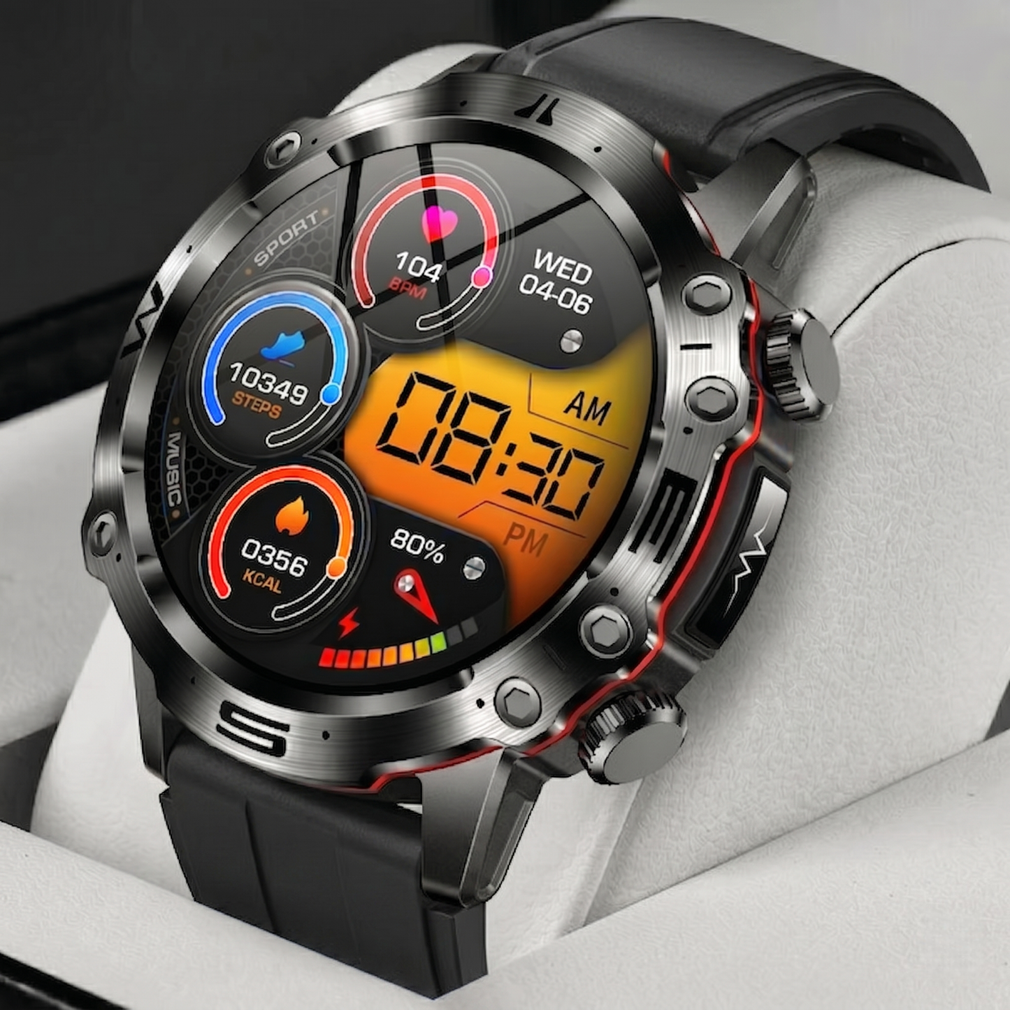 ✨Mesterséges intelligencia által vezérelt diagnosztikai okosóra - 2026-ös modell vérzsír-, ⌚