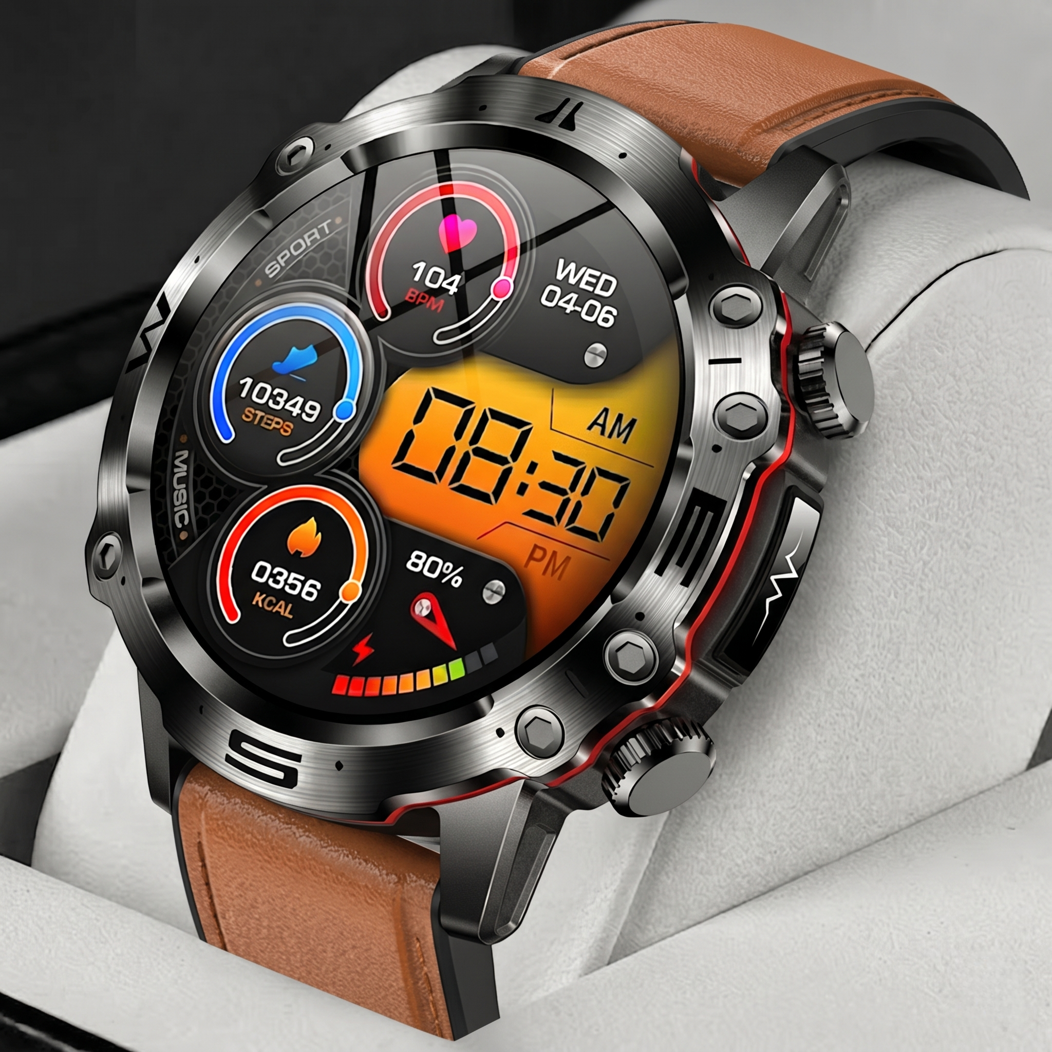 ✨Mesterséges intelligencia által vezérelt diagnosztikai okosóra - 2026-ös modell vérzsír-, ⌚