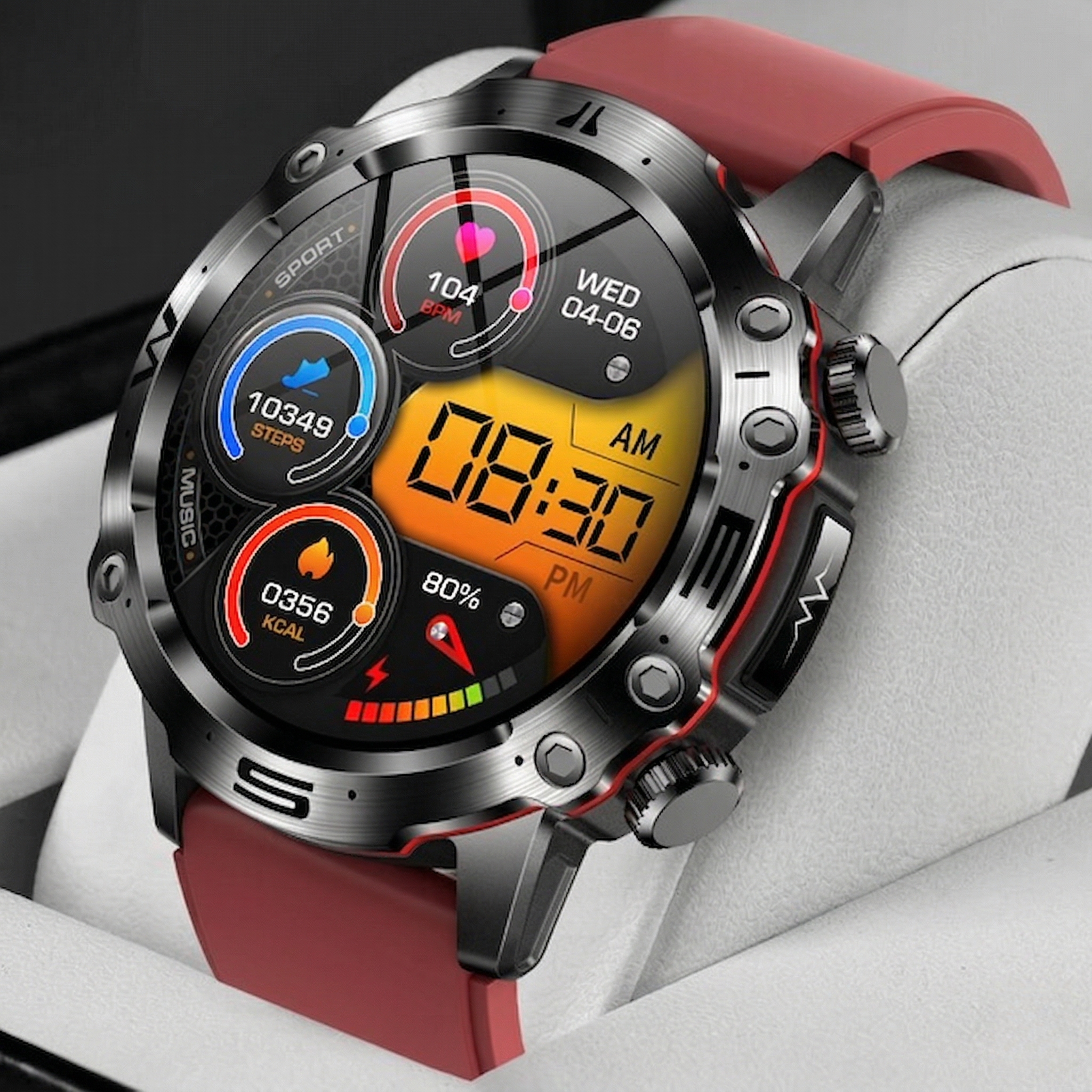 CHYTRÉ HODINKY S AI MEDICÁLNÍ DIAGNÓZOU – 2024 NOVÉ HODINKY S MĚŘENÍM